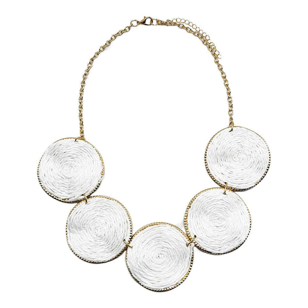 Colar Linha Natural Banhado em Ouro 18k