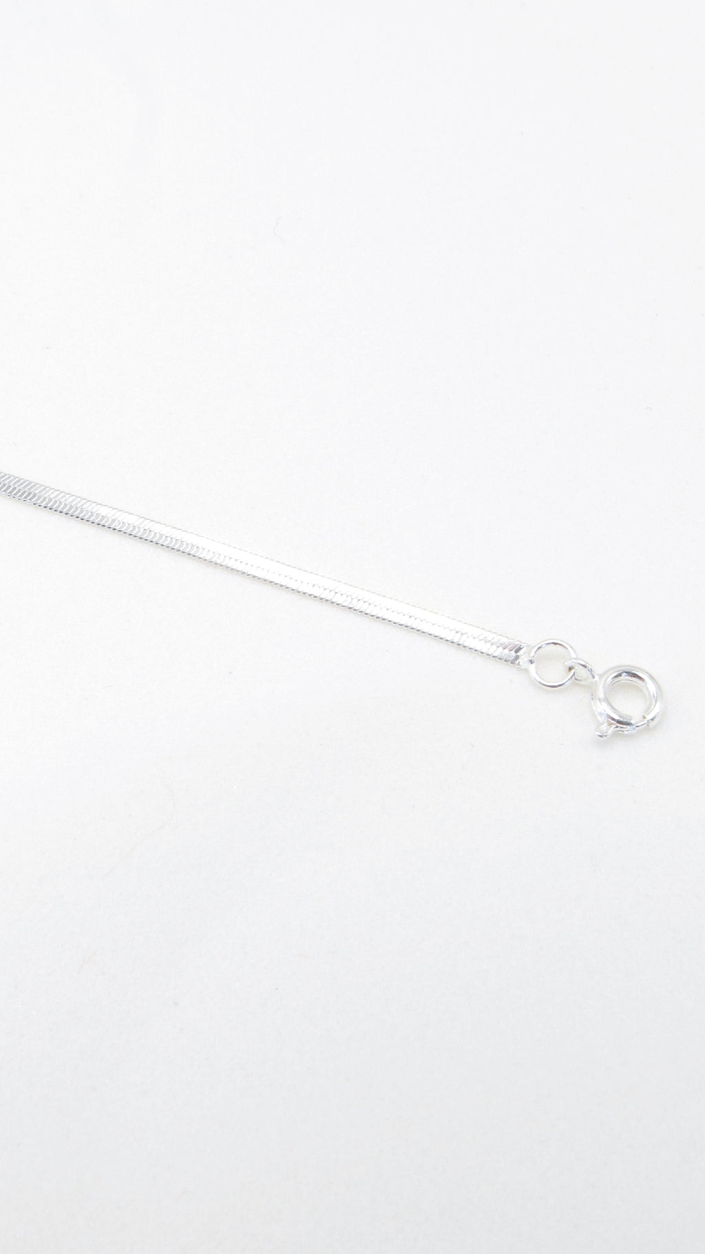 Pulseira Fita Laminada Banhada em Prata 925