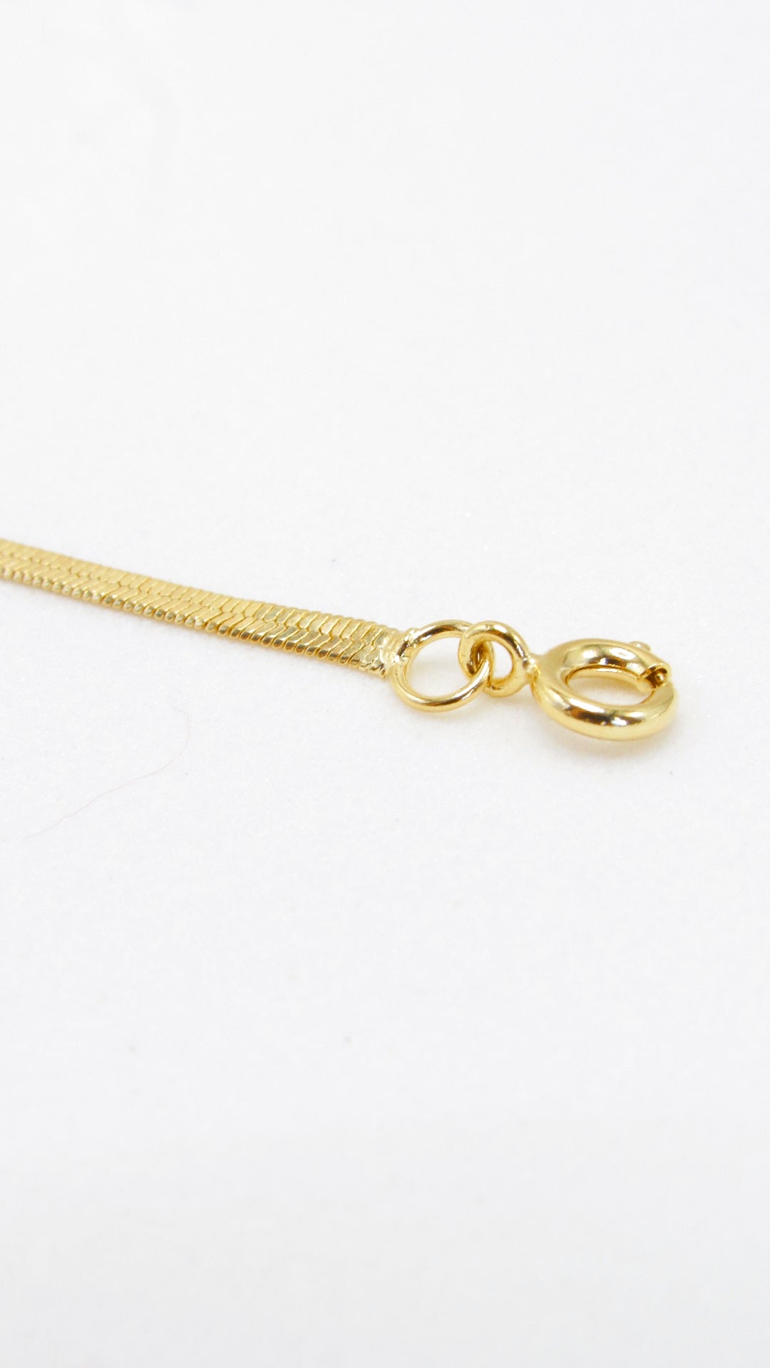 Pulseira Fita Laminada Banhada em Ouro 18K