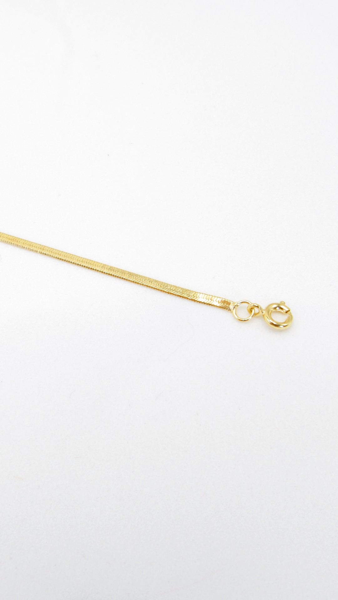 Pulseira Fita Laminada Banhada em Ouro 18K