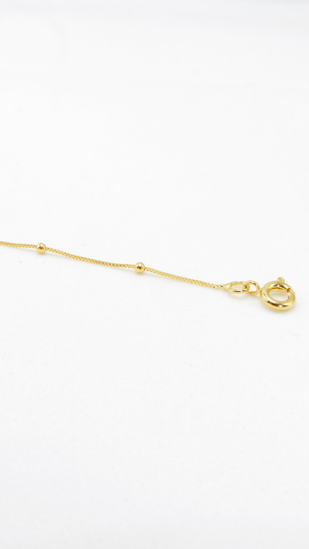 Pulseira de Bolinhas Banhada em Ouro 18K