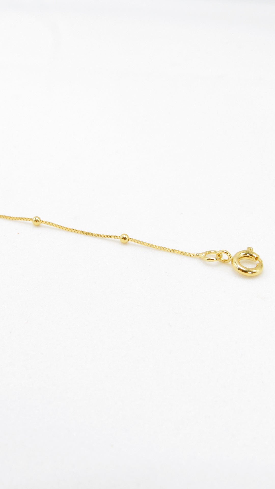 Pulseira de Bolinhas Banhada em Ouro 18K